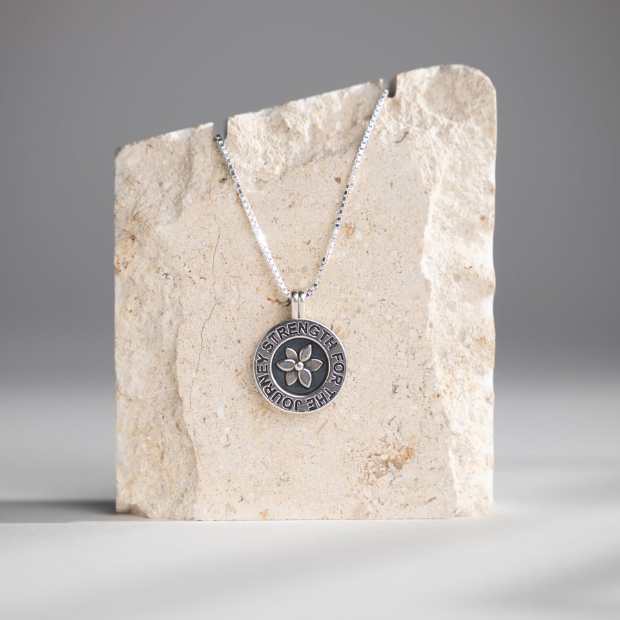 Strength Pendant Antiqued