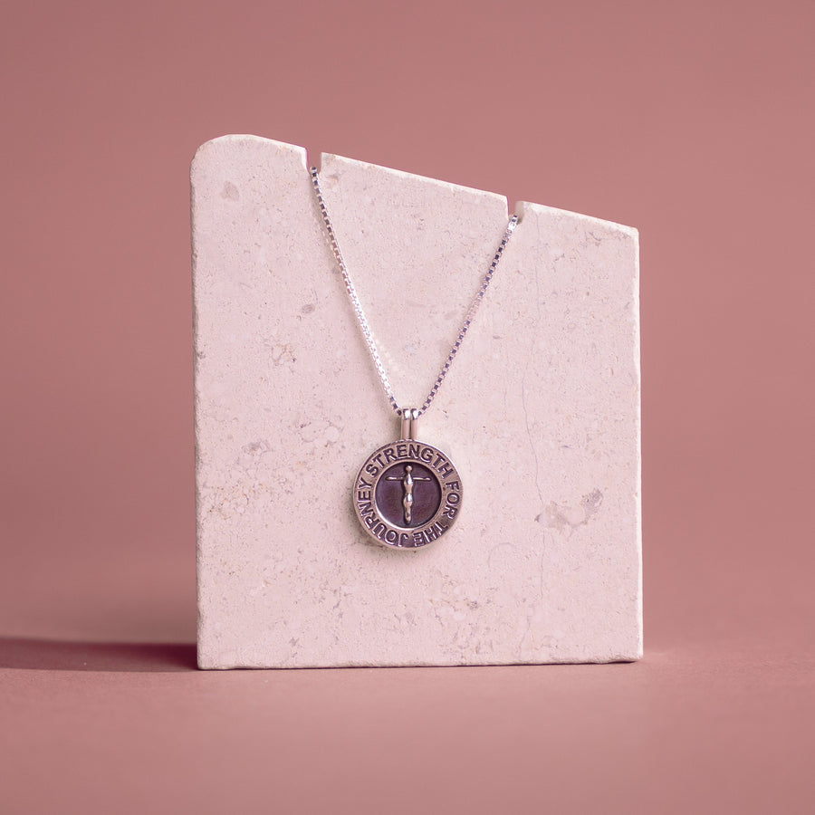 Faith Pendant Antiqued